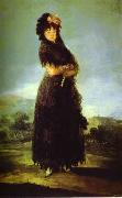 Francisco Jose de Goya Portrait of Mariana Waldstein. USA oil painting artist